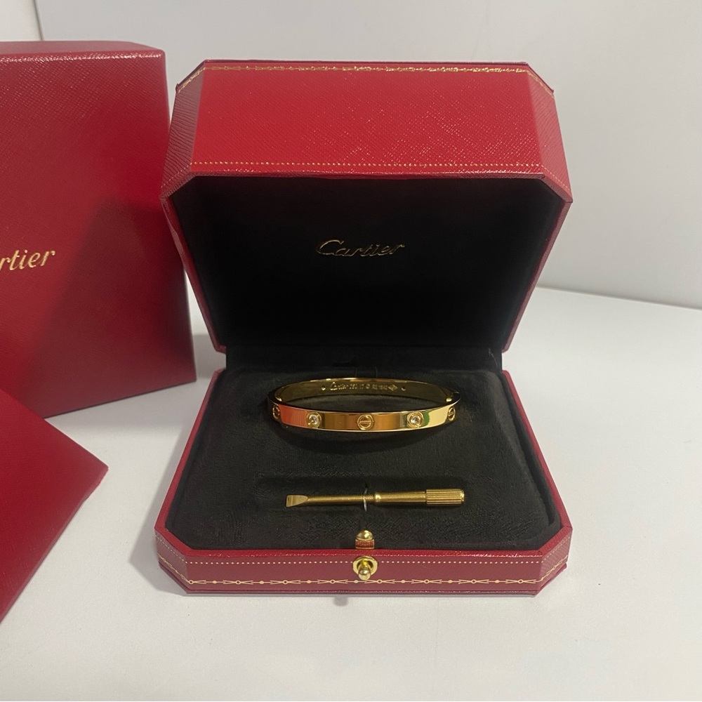 Cartier Women's Wide Bangle - Size 17